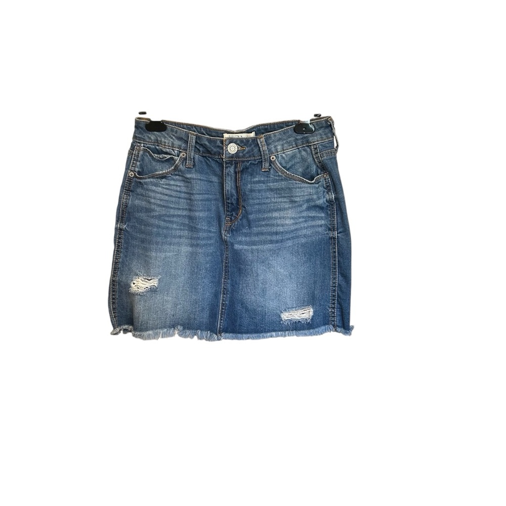 Mudd Blue Pencil Mini Skirt Casual